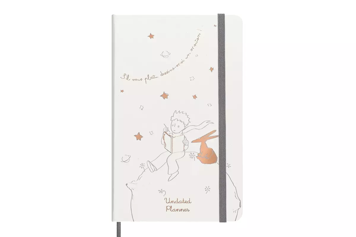 Een Moleskine Le Petit Prince Undated Weekly Planner + Ruled Large Notebook LE koop je bij Moleskine.nl